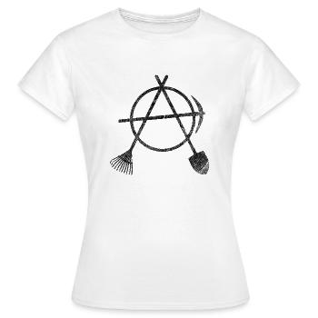 bricolage de jardin - T-shirt Femme - blanc - Devant - AI Model Female 172 dark (172cm)