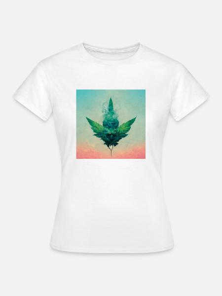 Cannabis-träume - Frauen T-Shirt - Weiß