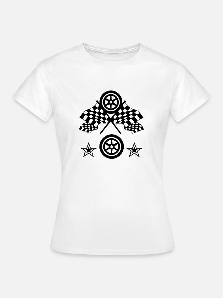 Auto - Frauen T-Shirt - Weiß