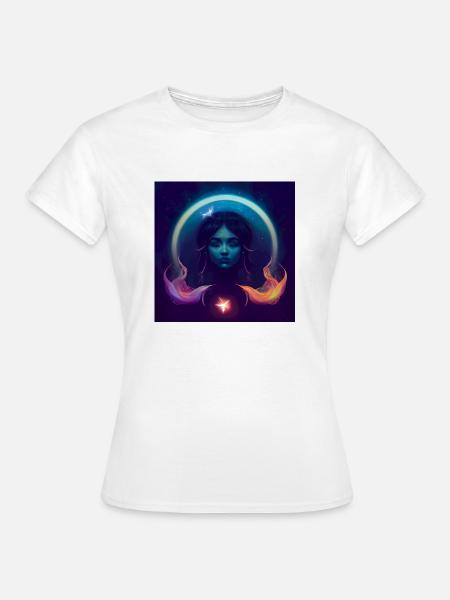 Magical Aquarius - Frauen T-Shirt - Weiß