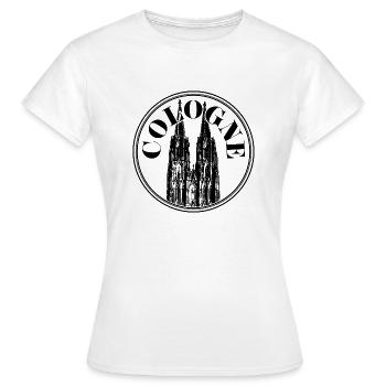 Cologne - T-shirt Femme - blanc - Devant - AI Model Female 172 dark (172cm)