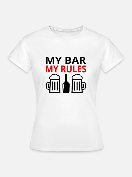 Bar - Frauen T-Shirt - Weiß