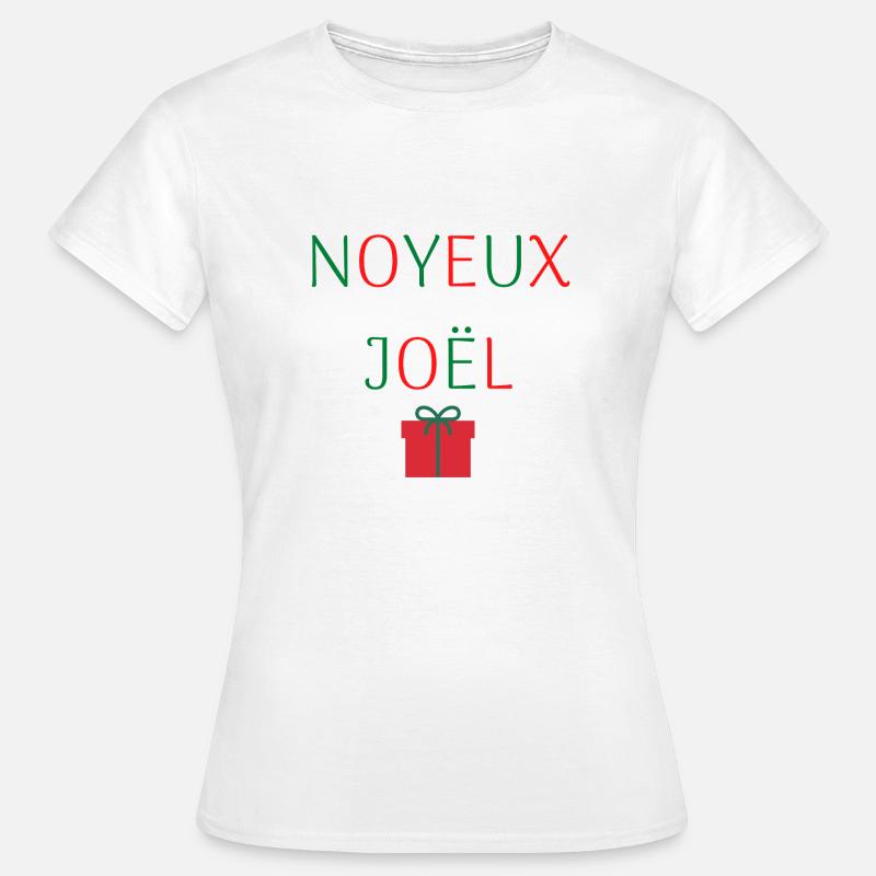 Pull de Noël marrant - T-shirt Femme - blanc