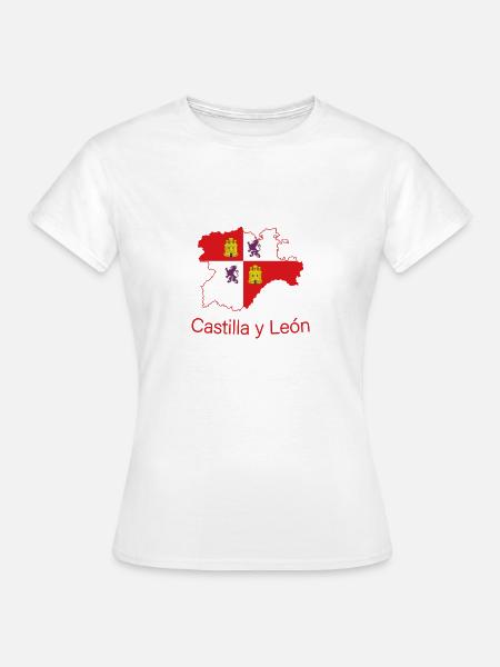 Kastilien-León - Frauen T-Shirt - Weiß