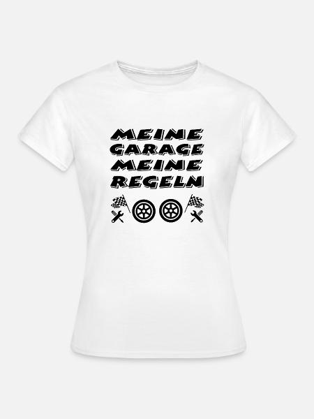Garage - Frauen T-Shirt - Weiß
