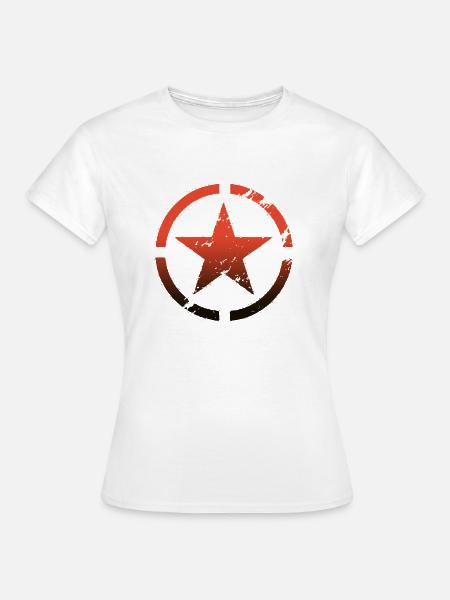 Stern2 - Frauen T-Shirt - Weiß