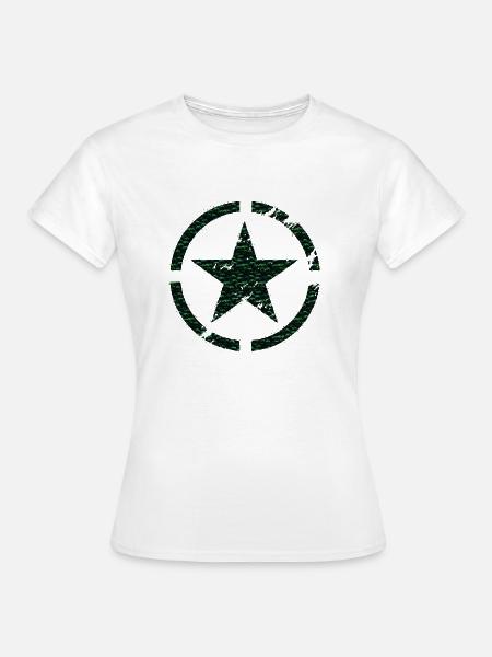 Stern3 - Frauen T-Shirt - Weiß