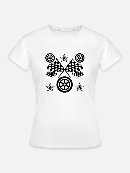 Auto - Frauen T-Shirt - Weiß