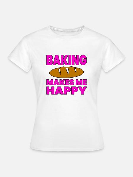 Backen - Frauen T-Shirt - Weiß