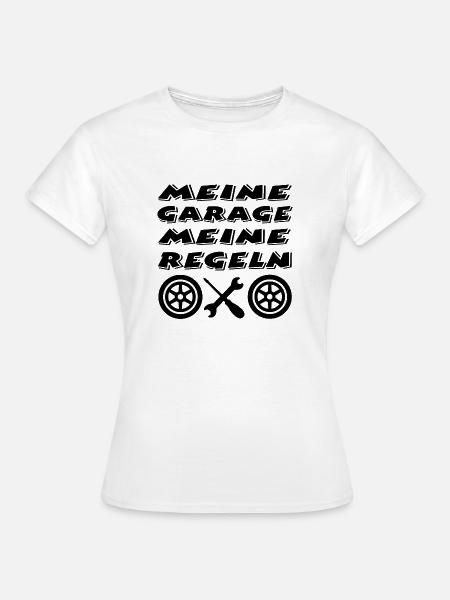 Garage - Frauen T-Shirt - Weiß