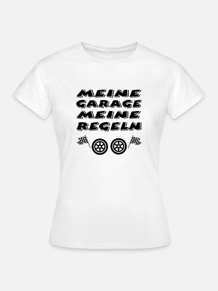 Garage - Frauen T-Shirt - Weiß