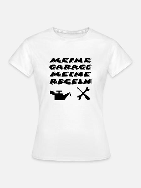 Garage - Frauen T-Shirt - Weiß