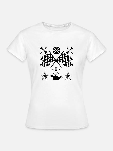 Auto - Frauen T-Shirt - Weiß