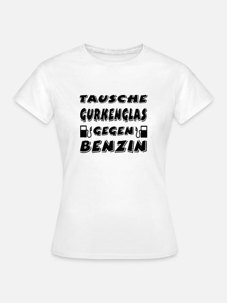 Auto - Frauen T-Shirt - Weiß