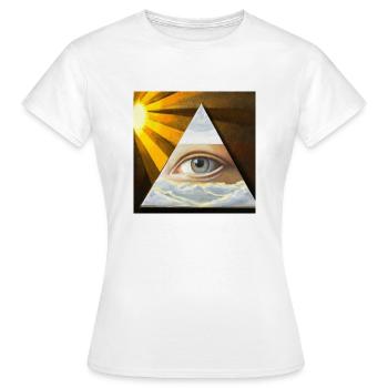 Inner Sight - Women's T-Shirt - white - Front - AI Model Female 172 dark (172cm)