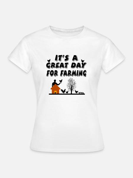 Bauernhof - Frauen T-Shirt - Weiß