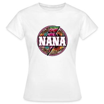 Nana Lightning - Women's T-Shirt - white - Front - AI Model Female 172 dark (172cm)