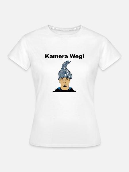 Kamera Weg - Frauen T-Shirt - Weiß