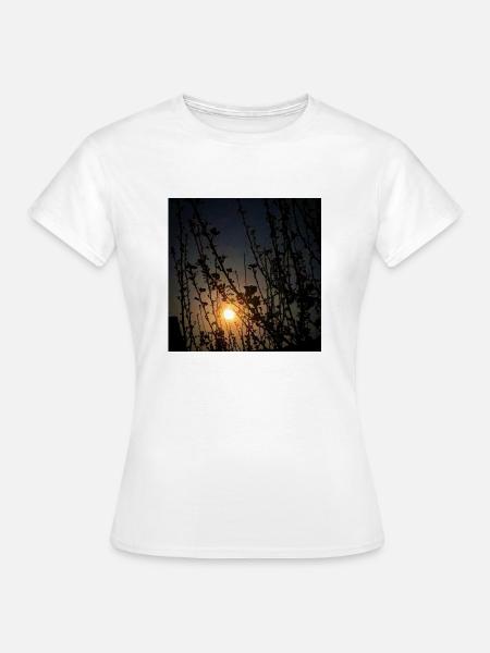 Mond - Frauen T-Shirt - Weiß
