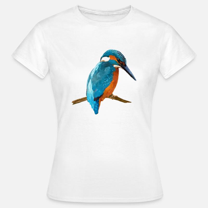 Ptak - Dame-T-shirt - hvid