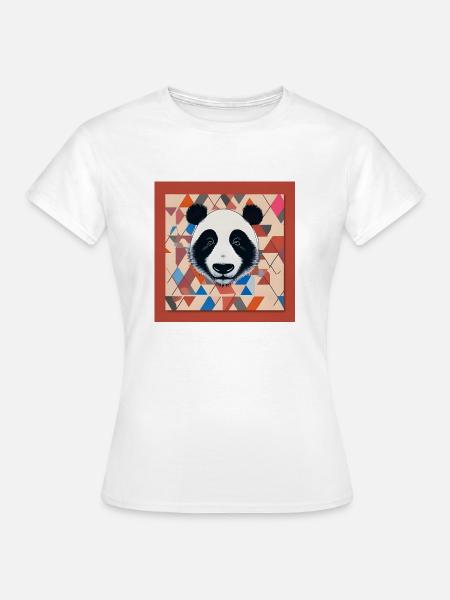 Panda - Frauen T-Shirt - Weiß
