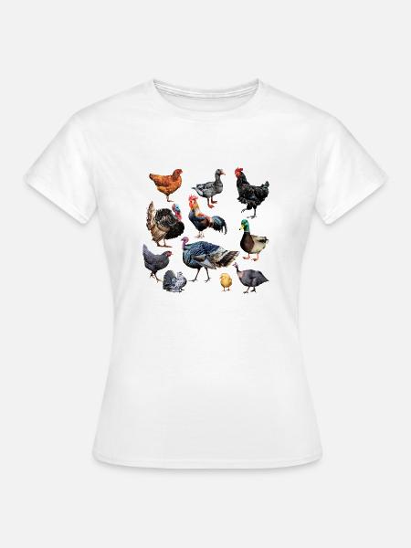 Bauernhof 4 - Frauen T-Shirt - Weiß