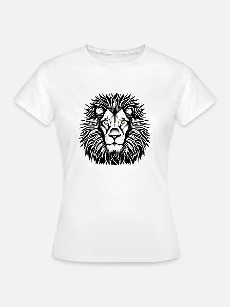 lion - Frauen T-Shirt - Weiß