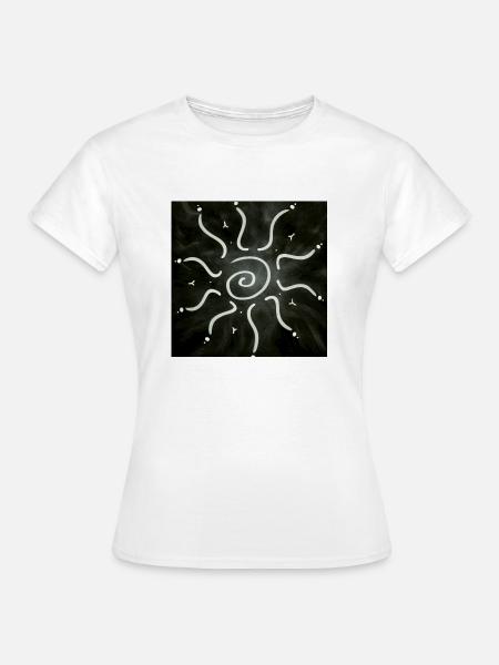 HEISSE SONNE - Frauen T-Shirt - Weiß