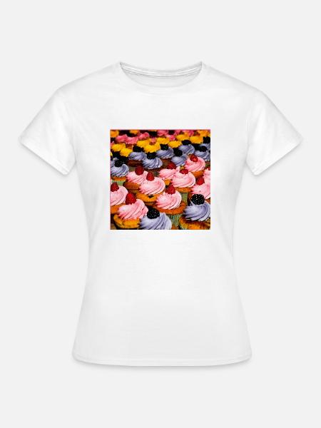 Sanfte Farbausdehnung - Frauen T-Shirt - Weiß