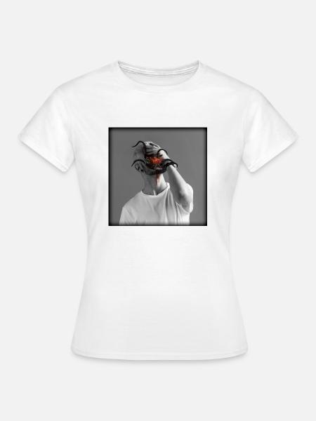 Gedanken - Frauen T-Shirt - Weiß