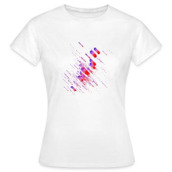 Paint. Own it. - Women's T-Shirt - white - Front - AI Model Female 172 dark (172cm)