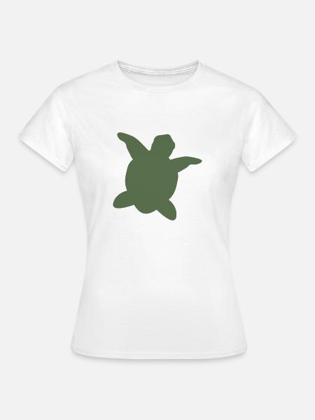 Schild Papa - Frauen T-Shirt - Weiß