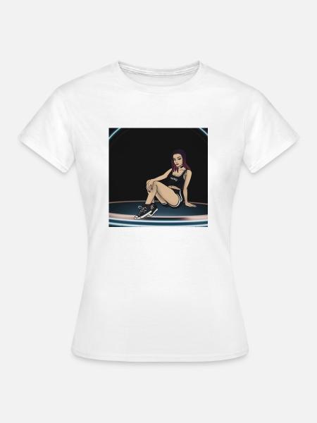 Honey babe - Frauen T-Shirt - Weiß