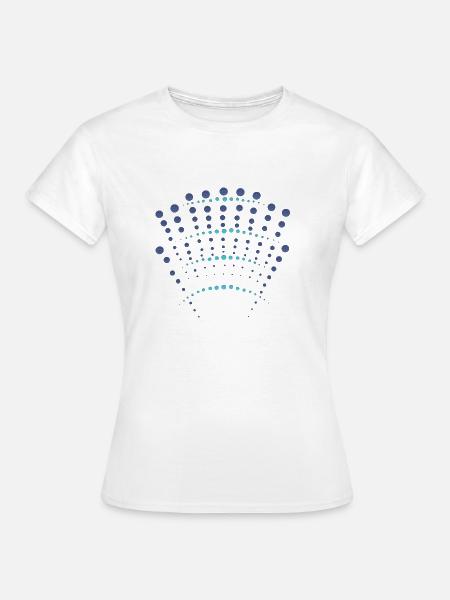 Dotart 011 - Frauen T-Shirt - Weiß