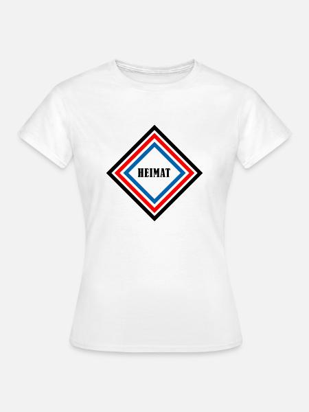 Raute Heimat - Frauen T-Shirt - Weiß
