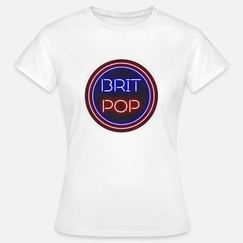 BRIT POP - Women's T-Shirt - white