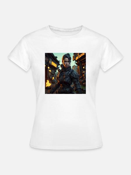 Battle Royale Skin - Frauen T-Shirt - Weiß
