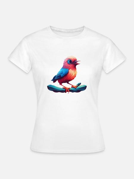 Sweet Tweet - Frauen T-Shirt - Weiß