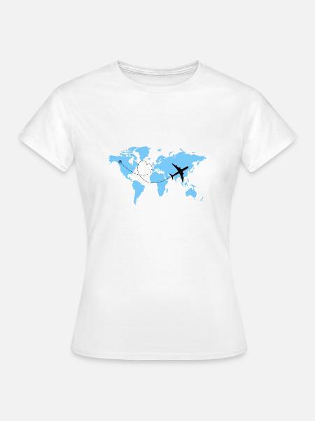 Mache weiter - Frauen T-Shirt - Weiß