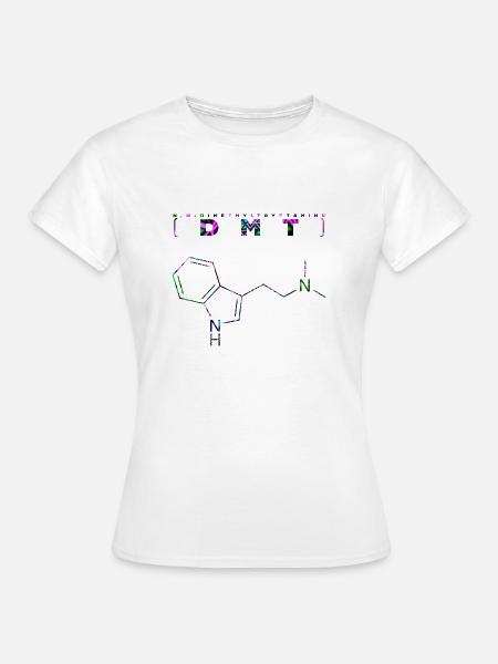 DMT-Molekül - Frauen T-Shirt - Weiß