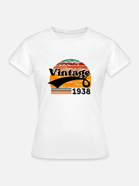 Jahrgang 1938 - Frauen T-Shirt - Weiß