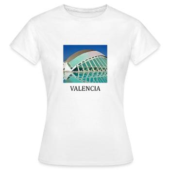 Valence - Women's T-Shirt - white - Front - AI Model Female 172 dark (172cm)