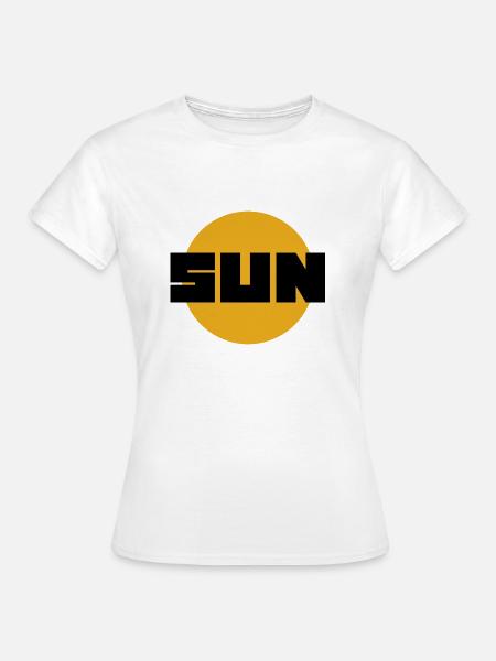 SUN (Original) - Frauen T-Shirt - Weiß