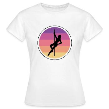 Dancing Dance Music - Frauen T-Shirt - Weiß - Vorne - AI Model Female 172 dark (172cm)