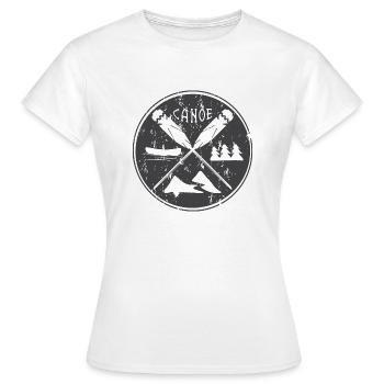 Wassersport - Frauen T-Shirt - Weiß - Vorne - AI Model Female 172 dark (172cm)