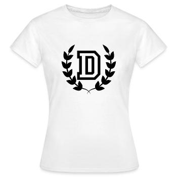Sport-Brief - Frauen T-Shirt - Weiß - Vorne - AI Model Female 172 dark (172cm)