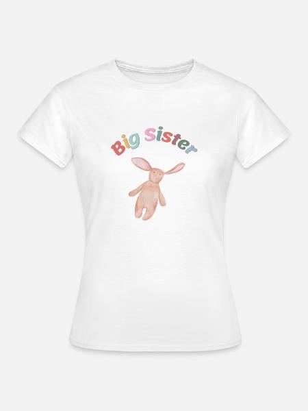Big Sister - Frauen T-Shirt - Weiß
