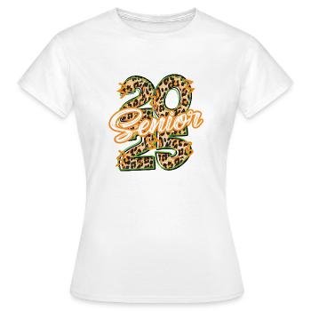SENIOR 2025 - Women's T-Shirt - white - Front - AI Model Female 172 dark (172cm)