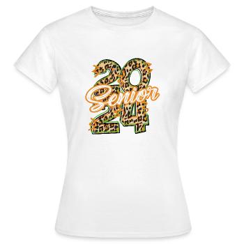 SENIOR 2024 - Women's T-Shirt - white - Front - AI Model Female 172 dark (172cm)