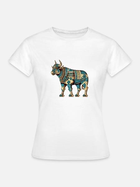 Ägyptischer Stier Nr. 2 - Frauen T-Shirt - Weiß